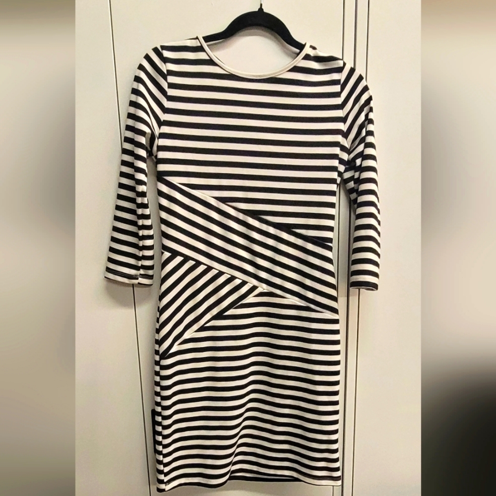 Mini Strip Dress Size M